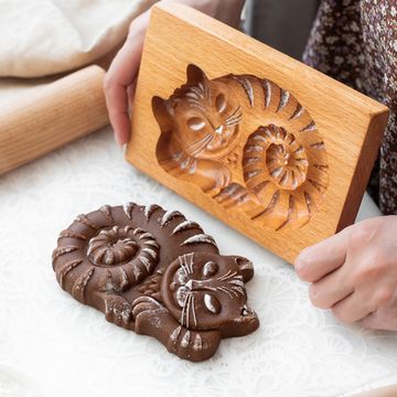 Пряничная форма Кот Баюн