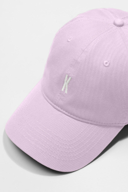 Кепка KUL'TURA "Embroidery K" Сиреневый