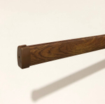 Нижний утяжелитель-отвес стальной, цвет орех