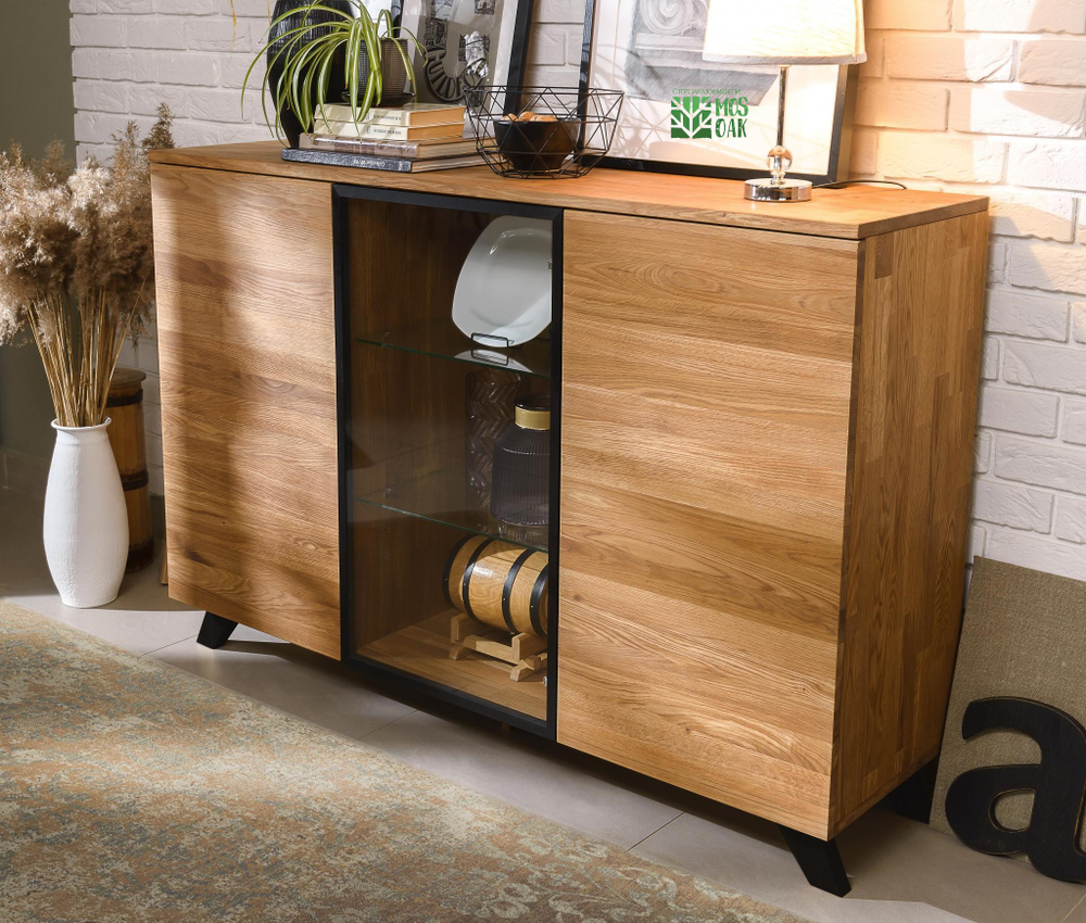 Комод-буфет из массива дуба Монтерей-2