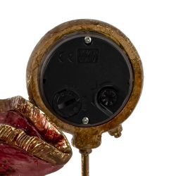 GAEM Фигурка декоративная с часами "Попугай" (LR44х1 н/п), L12 W13 H23 см