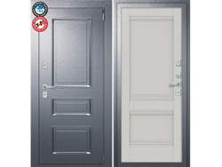 Дверь входная Porta T-4 403/К42 Букле Графит/Alaska/Nardo Grey (терморазрыв)