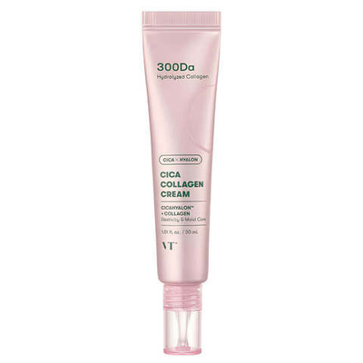 VT Cosmetics Cica Collagen Cream, 30ml - Увлажняющий крем с коллагеном и пептидами