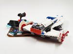 Конструктор LEGO 76028 Вторжение Дарксайда (б/у)