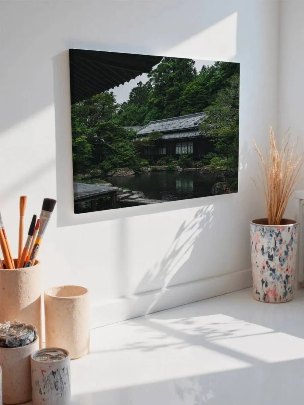 Картина на стену 40 X 50 Японский дом