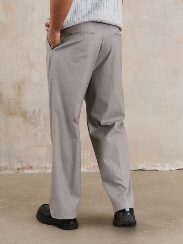 Светло-серые классические брюки AVEC