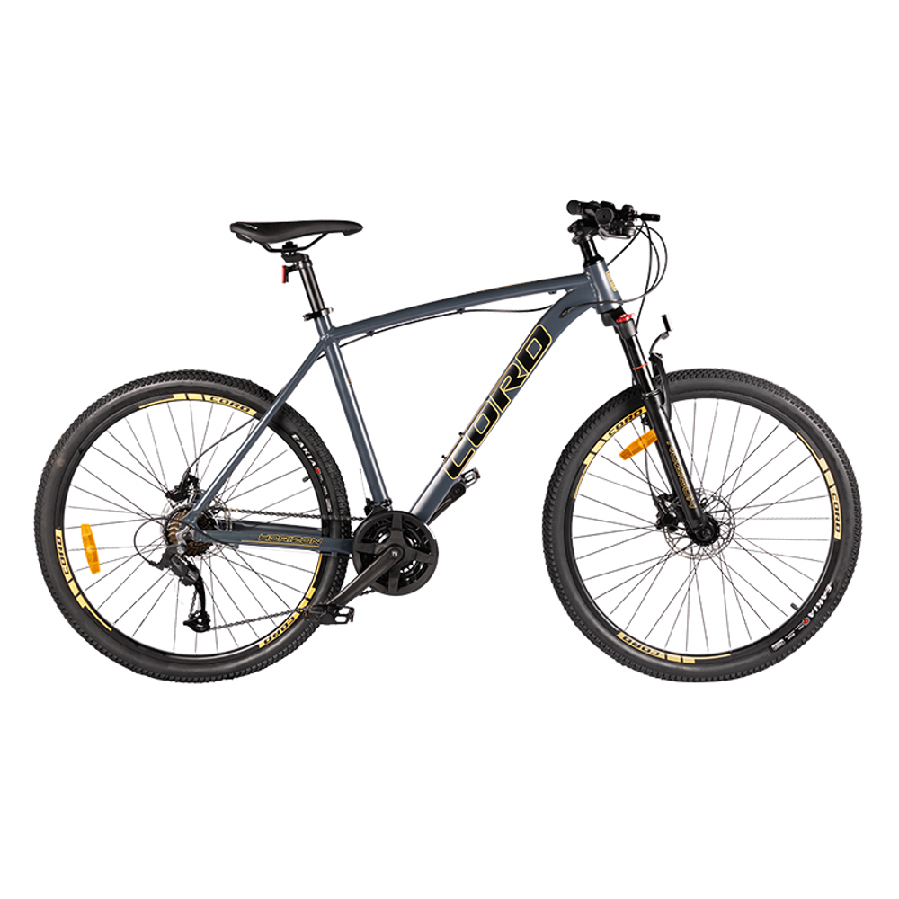Велосипед 27,5"  Cord Horizon  24ск. р.19'' Серый Матовый