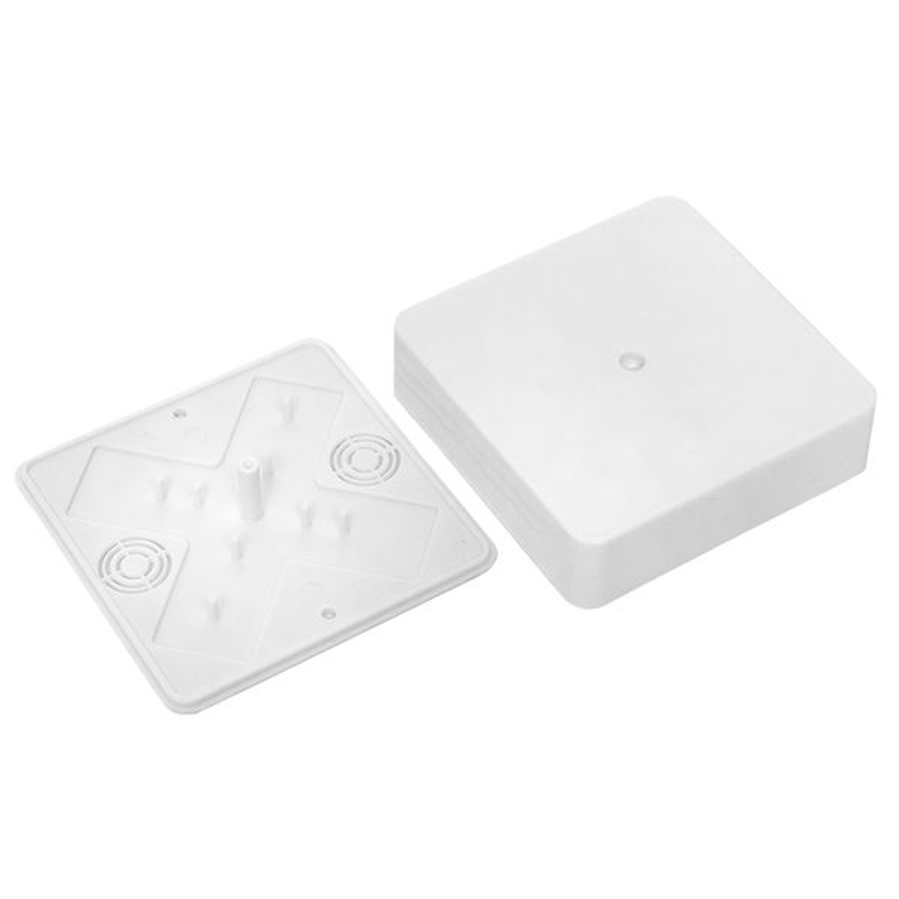 Коробка разветвительная KMP-030-032 наружная (100x100x28) белая EKF PROxima (35.00 шт.)