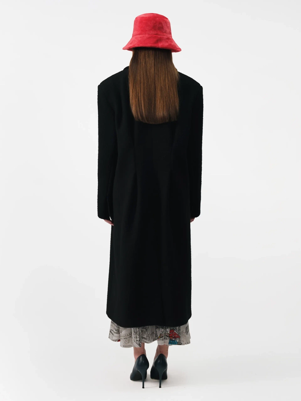 Пальто из шерсти OLA OLA