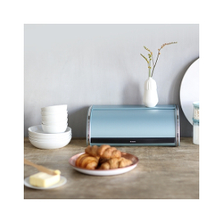 Хлебница Brabantia мятный металик общий вид