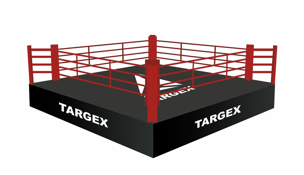 Ринг боксерский TARGEX на помосте высотой 1 м