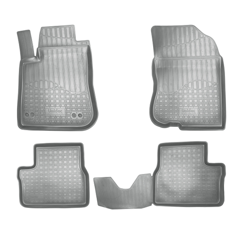 Ковры в салон Norplast/Unidec для Peugeot 2008 (2013-), Серый, АКПП, арт.NPA11-C64-230-G