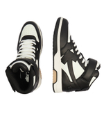 Кожаные кроссовки OFF-WHITE - черный(OMIA259C 99LEA001)