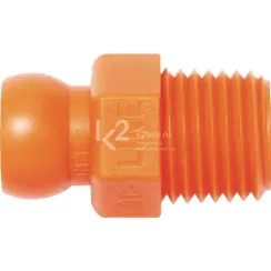 Соединение резьбовое RP 3/8" для СОЖ Optimum 1/4"