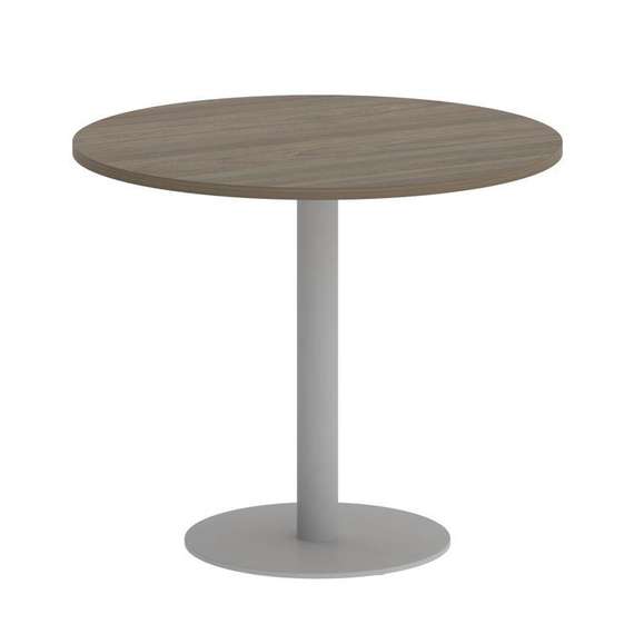 Yalta Стол круглый LT.SPRG-1 Вяз Благородный/Металл Серый 900*900*750