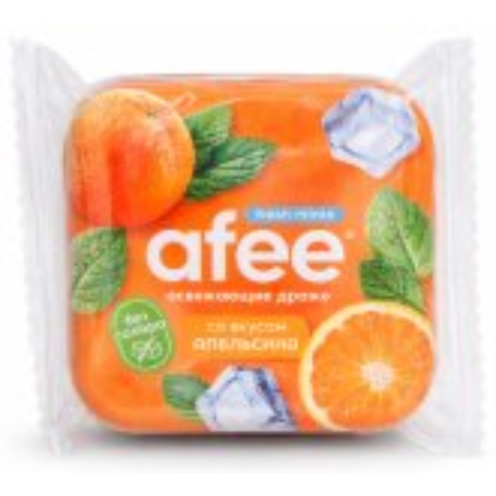 Драже без сахара AFEE Апельсин 20 гр