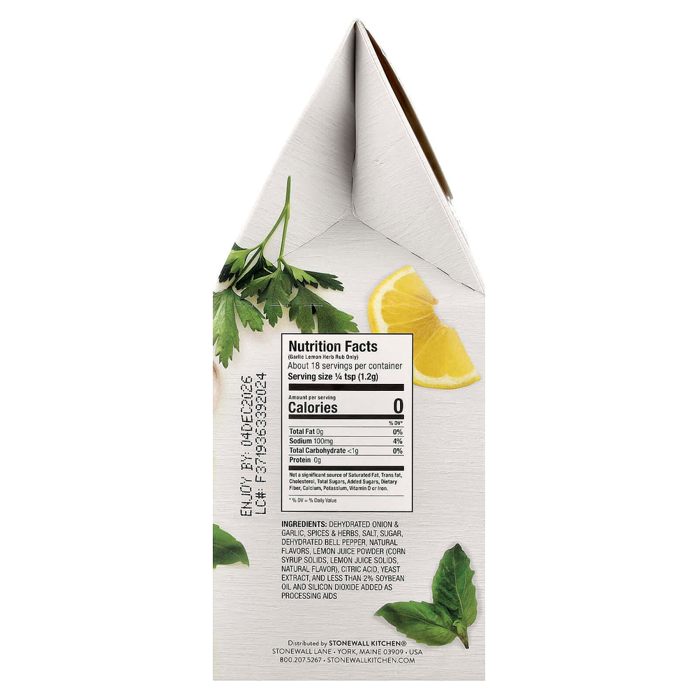 Urban Accents, Рассол для курицы с чесноком, лимоном и травами, 106 г (3,75 унции)