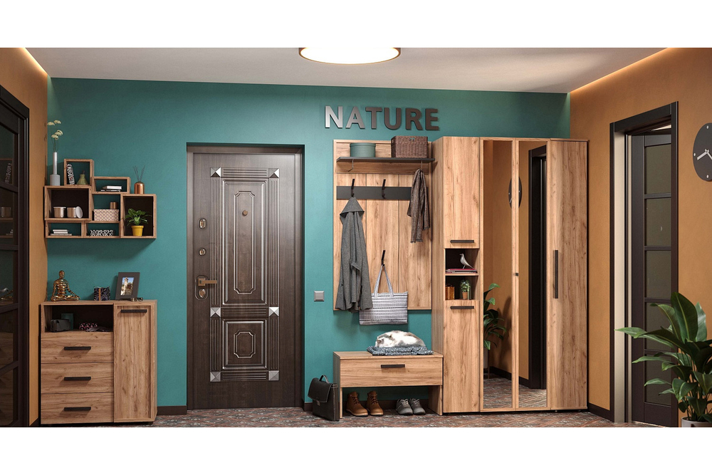 Вешалка Nature 76, дуб крафт