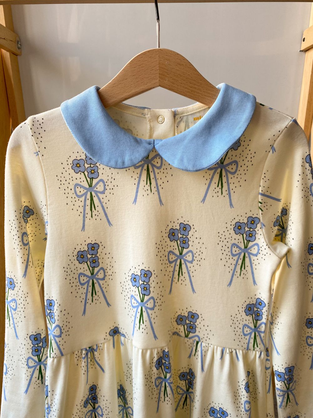 Хлопковое платье Mini Rodini, 122