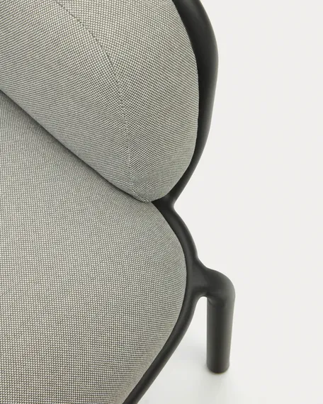 Двухместный уличный диван Joncols, 165 см, серый