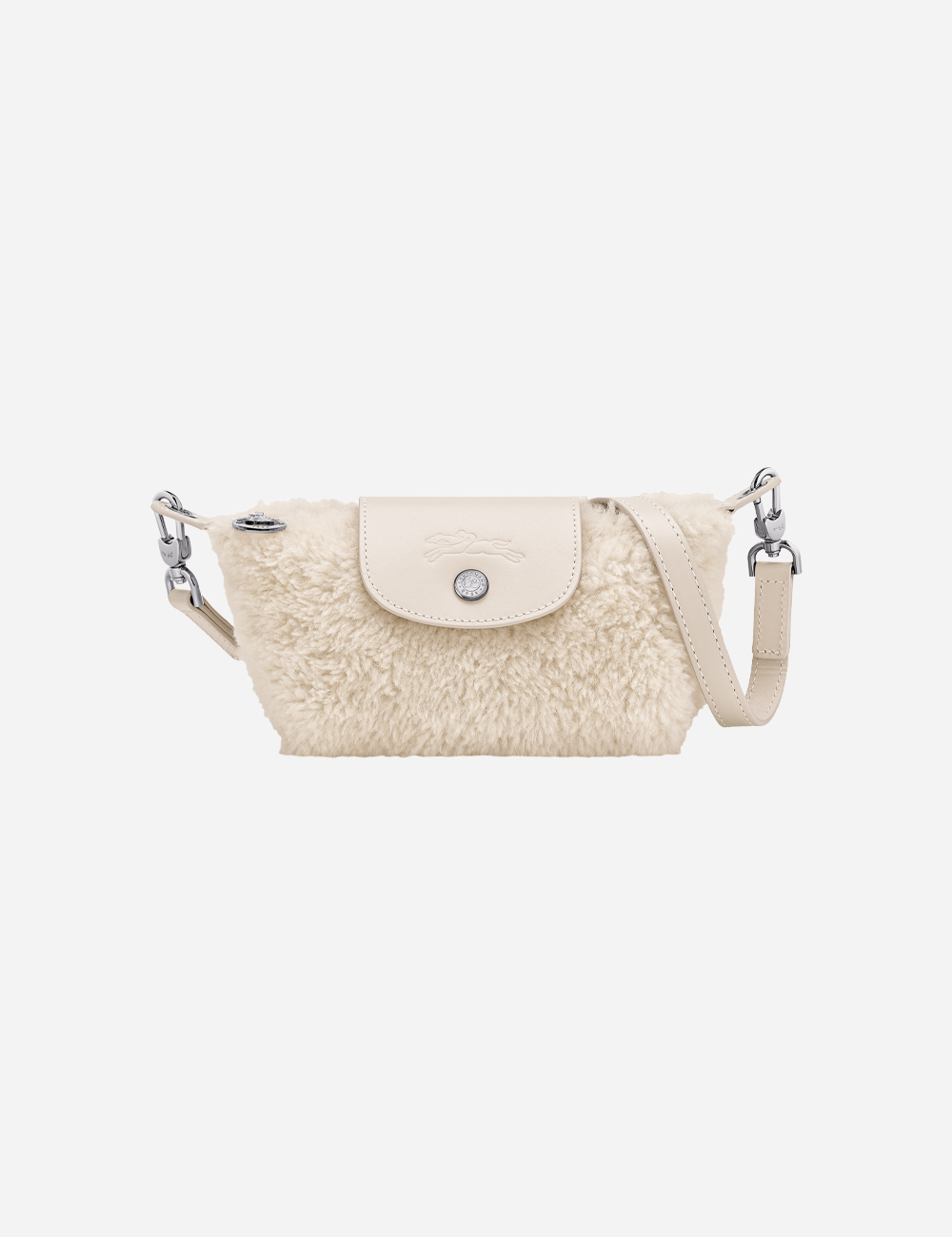 Longchamp Le Pliage Xtra XS Pouch "Ecru"
