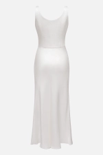 Платье с фигурным лифом