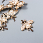 Брадс для творчества пластик "Муха с жемчужным брюшком" 2,6х2,2х0,2 см