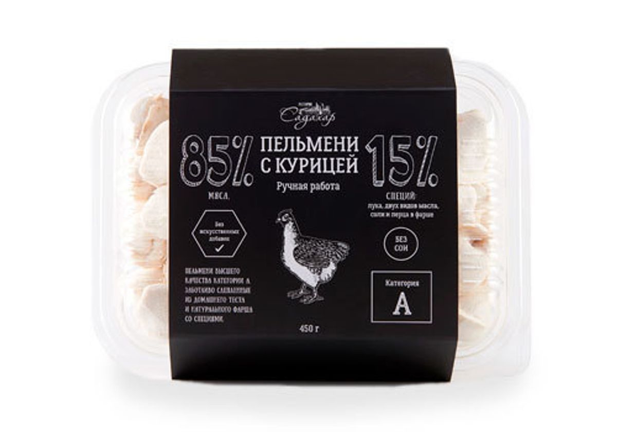 Пельмени "Садахар" с курицей, 450г