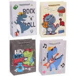 Пакет подарочный «Весёлая игра» 18*24*8,5 см, микс