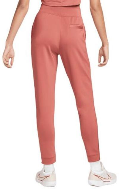 Женские Штаны теннисные Nike Court Dri-Fit Heritage Knit Pant - canyon rust