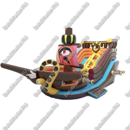 Надувной батут "Пират"