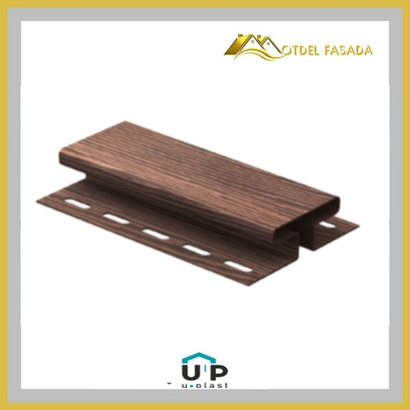 Соединительный профиль  Ю-Пласт ДУБ мореный 3050мм