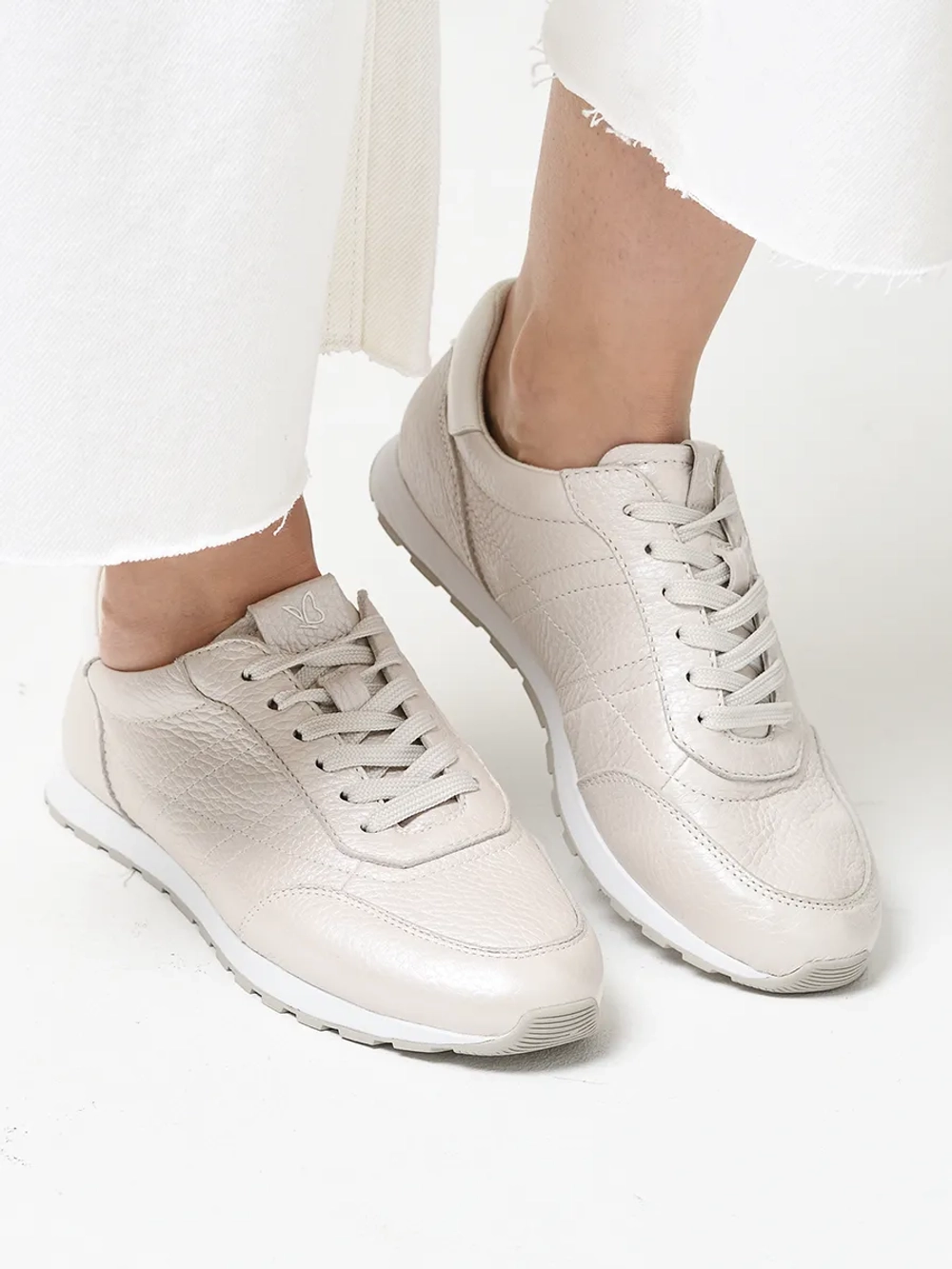 Кроссовки из натуральной оленьей кожи