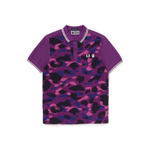 A Bathing Ape X Fred Perry Color Camo Polo фиолетовый PPX