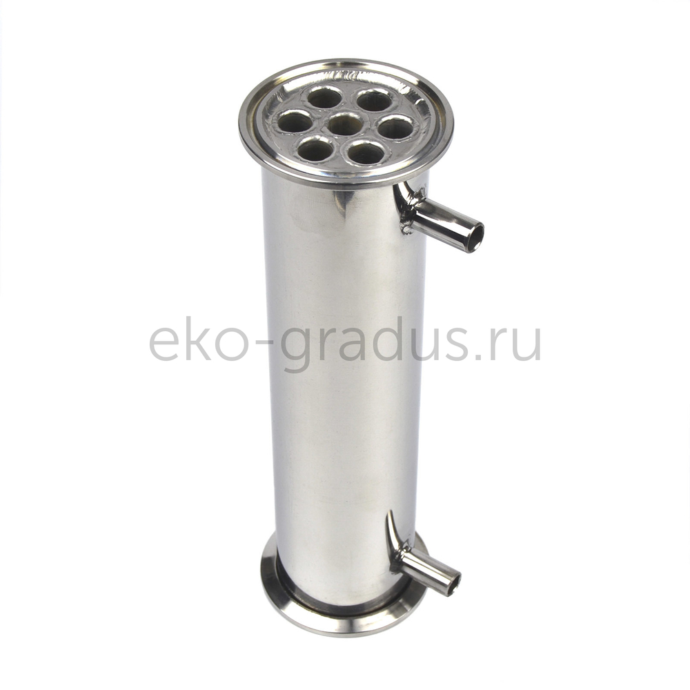 Дефлегматор кожухотрубный 200 мм, кламп 2 дюйма