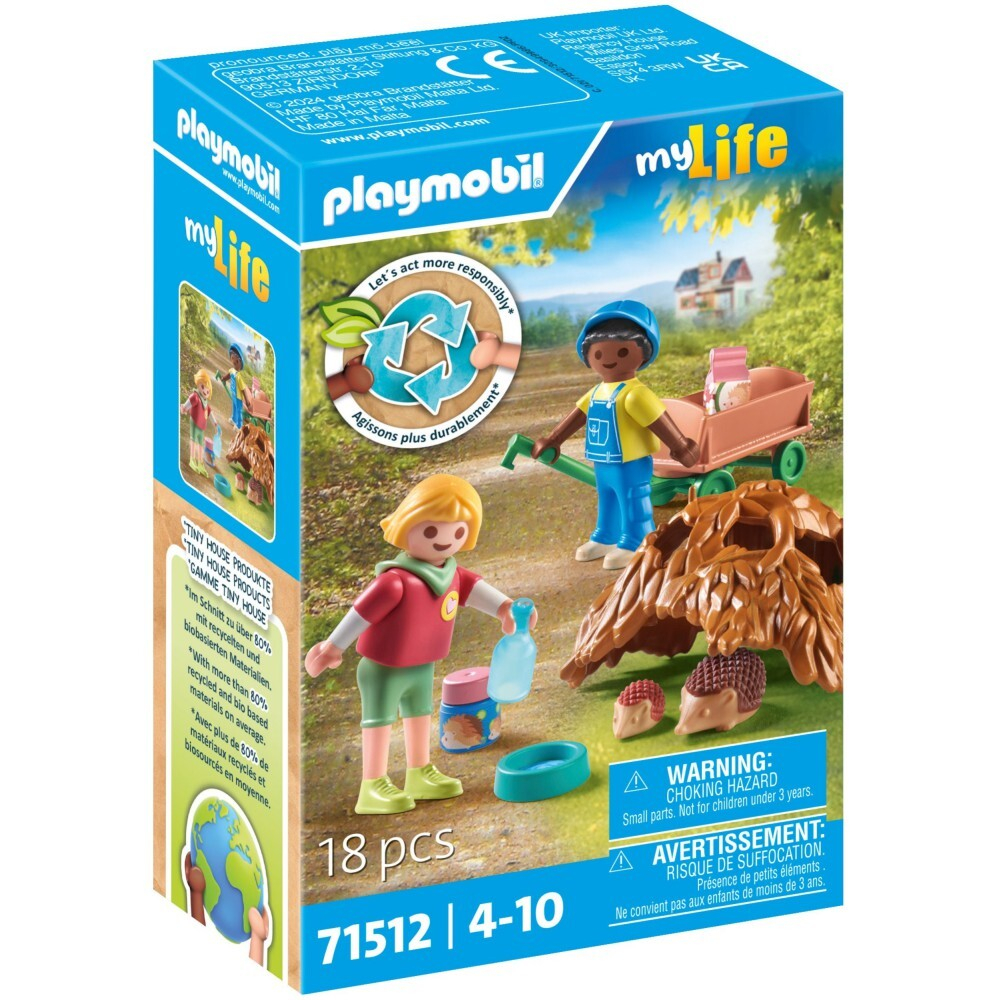 Playmobil - Моя жизнь Забота о ежиках 71512 / артикул   71512  / GTIN 4008789715128