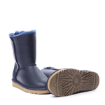 Угги Short Zip Metallic Navy