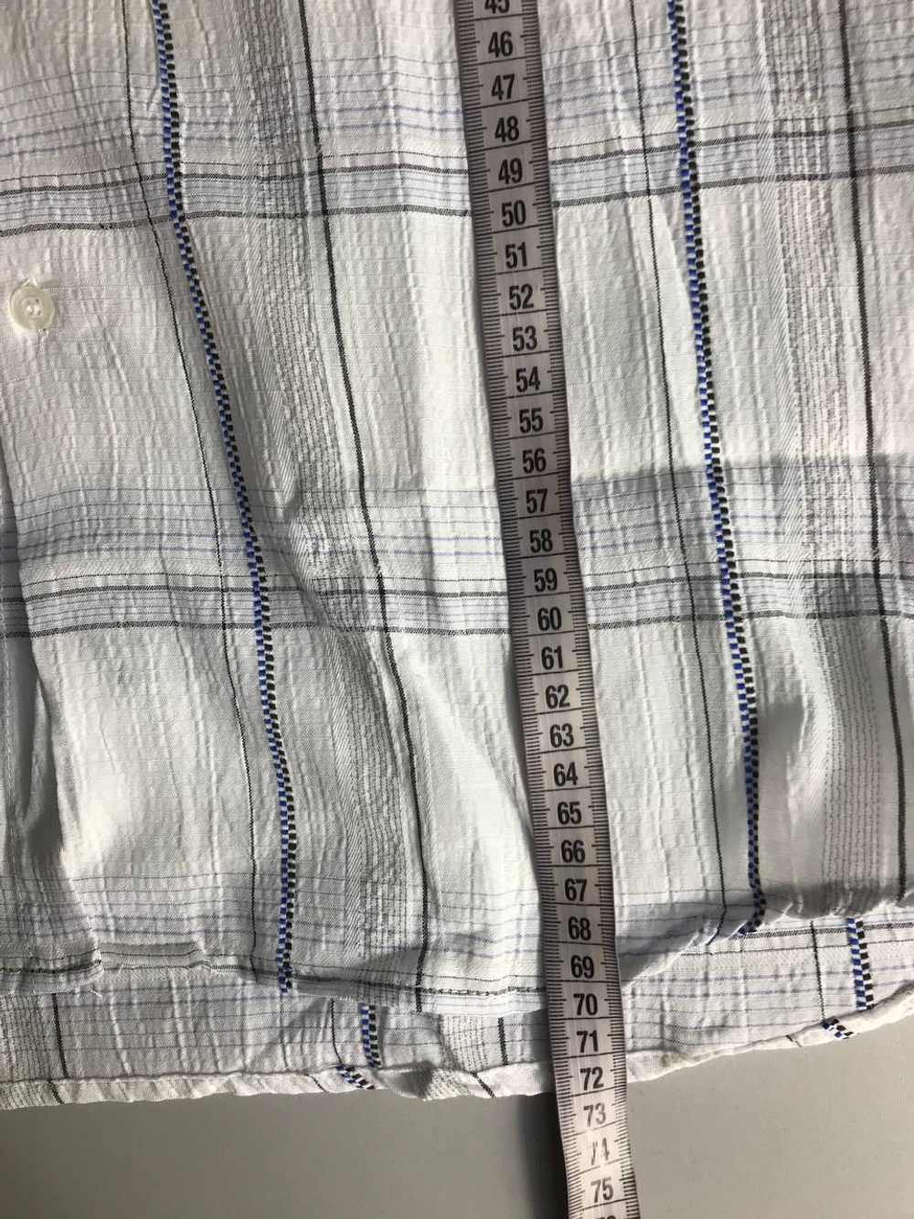 Рубашка для летнего образа, визуально на 54 размер