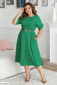 Платье HU-6632 Фабрика Моды