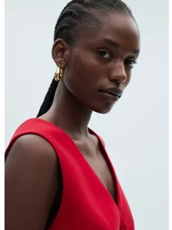 Костюмный жилет с пуговицами