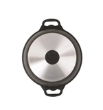 Кастрюля KUKMARA АП Granit ultra (Original) 6л со стеклянной крышкой. арт. кго62а