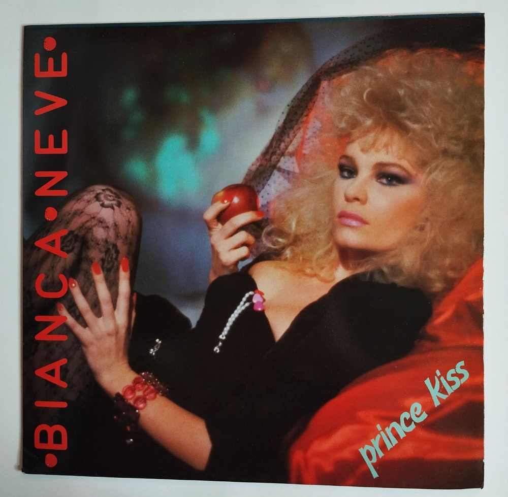 Винтажная виниловая пластинка LP Bianca Neve Prince Kiss (Spain 1986) Maxi Single