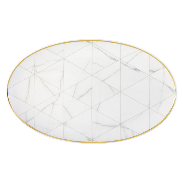 Блюдо овальное 33х21см Vista Alegre Каррара