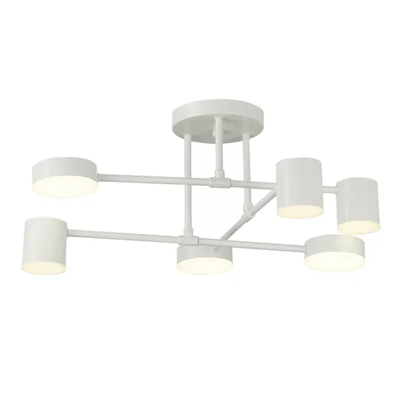 SLE201052-06 Светильник потолочный Белый/Белый LED 6*7W 4000K NOBEL