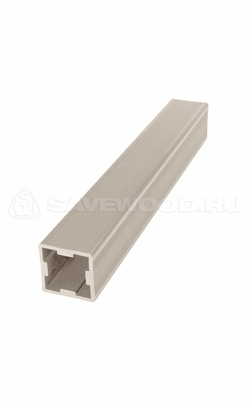 Столб промежуточный из ДПК Бежевый