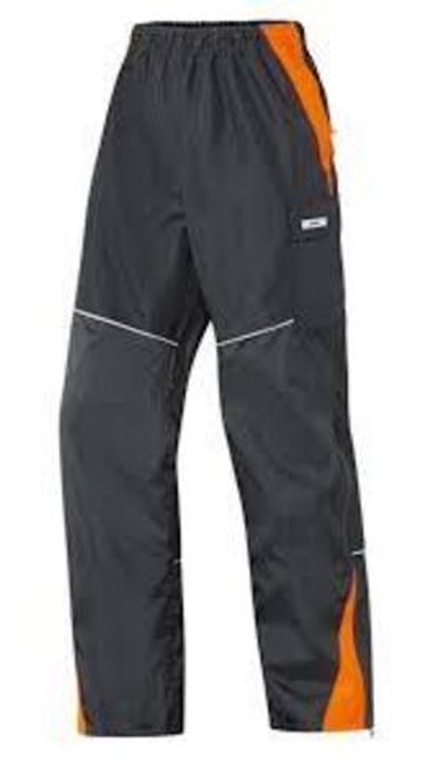 Непромокаемые брюки RAINTEC антрацит/оранж. М