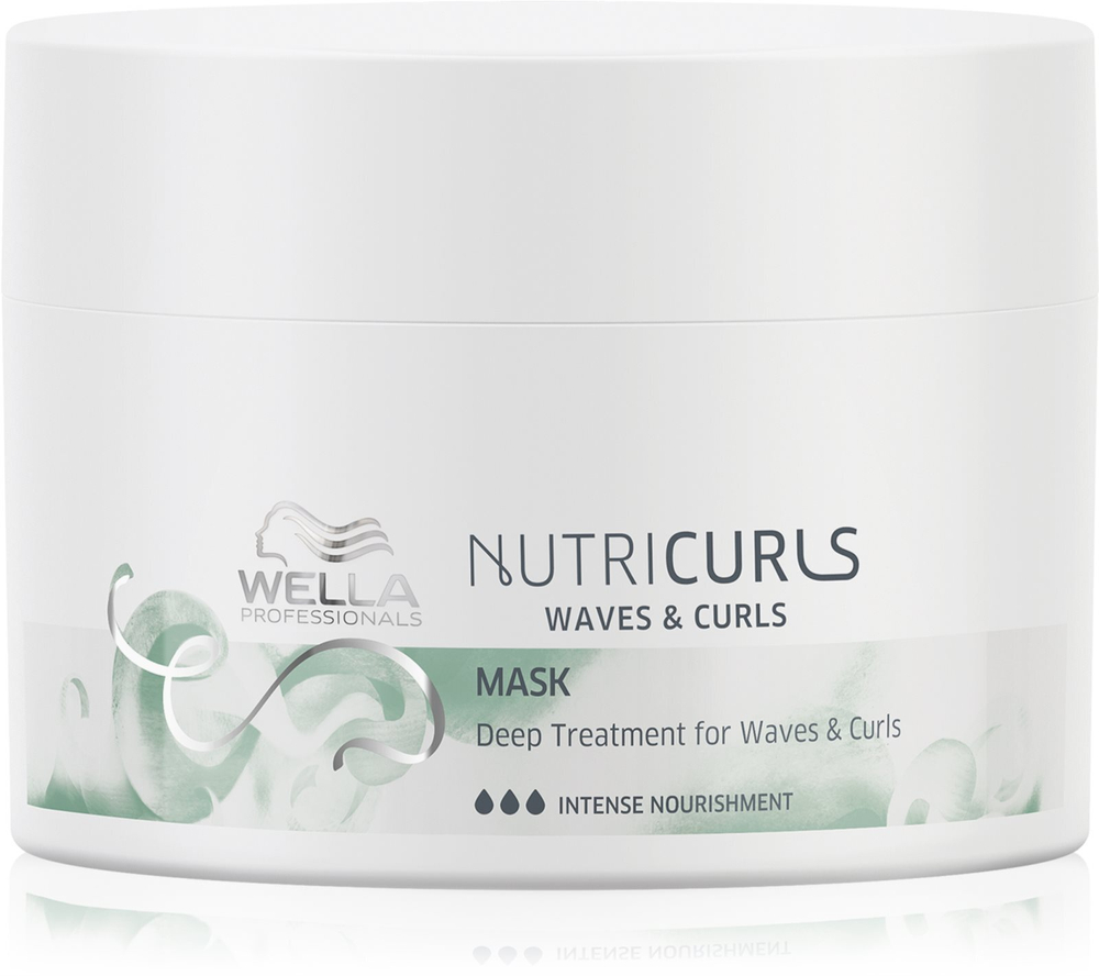 Wella Professionals Nutricurls Waves & Curls - разглаживающая маска для кудрявых и волнистых волос /   150  ml  / GTIN 3614227348943