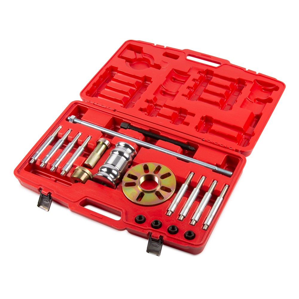 WDK-214350 Съемник ступиц легковых автомобилей универсальный набор, 18 предметов