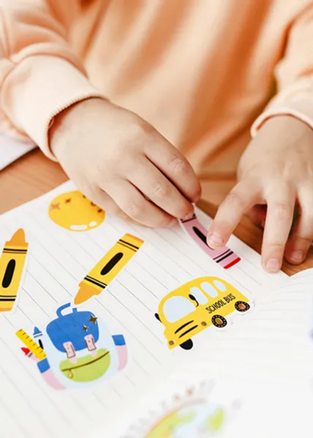 Наклейки школьные