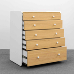 Детский пеленальный комод Antemi Mari, Белый/Винченцо